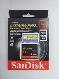 64GB Extreme PRO Compact Flash 4K CF 記憶卡 (160MB/s) (SDCFXPS-064G-X46) 619659102463