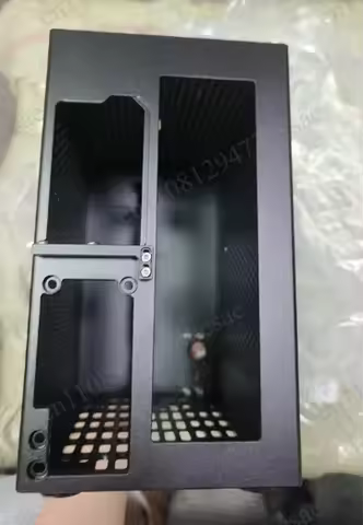 ZS-A4DC V4 ITX Chassis 4.3L | BKB Half-Height Knife Graphics Card Case for RTX 4060 Mini PC Build