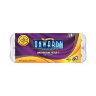 Onwards 3ply Bathroom Tissue 8000ply, 10 Rolls Toilet Paper