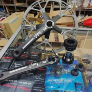 Crank Set Bb Gt Half5 Elegant Single Chainring 56T Hollowtech 2 Bcd 110 Shimano Elegant Gt Half5 All