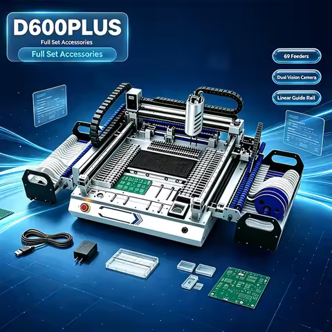 High Speed Auto SMT Pick And Place Machine 2 Heads PCB Making Machine for LED Assembly Line Q1 Q2S 2