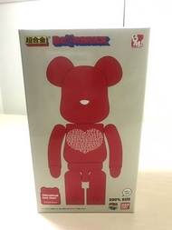 Love Heart Bearbrick 超合金 Be@rbrick 200%