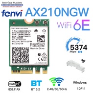 Wifi 6 6E Card Wireless Intel AX210 802.11AX AC Bluetooth 5.4 NGFF M.2