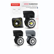 W068 Trolley Luggage Luggage Universal Wheel Accessories Suitable for polo With Brake Wheel Suitcase