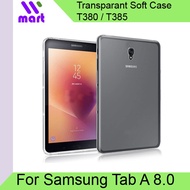 Samsung Galaxy Tab A Transparent Soft Case / Back Cover For Tab A 8.0 T380 / T385 (2017 Model)