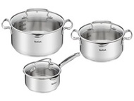 Bộ 3 nồi inox Tefal Duetto Plus 16/20/24 (G719S674)