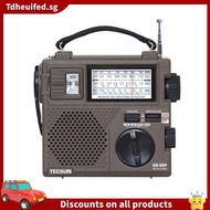 [In Stock]TECSUN GR-88P Digital Radio Receiver Emergency Light Radio Dynamo Radio with Built-in Speaker Manual Hand Power