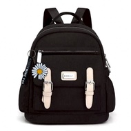 Functional Women's Mini Backpack, Modern Style, Waterproof Material Nilon School Bag Backpack Woman 