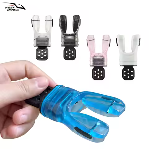 1 PCS Fabricable Thermoplastic Mouthpiece Snorkeling Gear For Adult Second Stage Regulator Diving Su