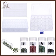 YELGIRL 6/24/60PCS Diamond Painting Drill Bottles Plastic Cross Embroidery Diamond Painting Accessor