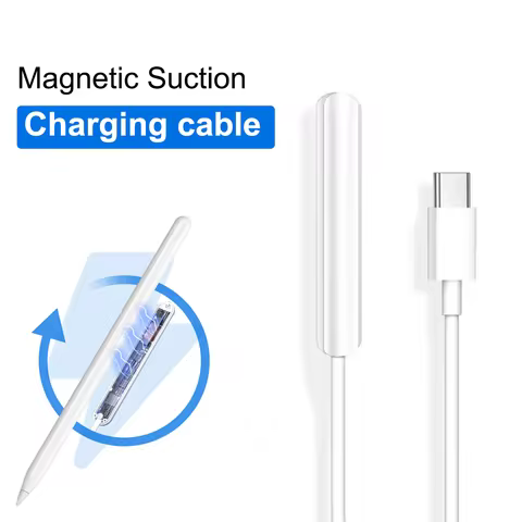 For Apple Pencil 2 2nd Type C Charger Adapter USB C Magnetic Charging Cable For Apple Pencil 2 2nd S