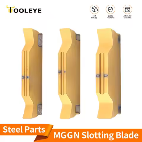 TOOLEYE MGGN Hard Alloy Slotting Blade Steel Parts Inserts MGGN200 250 300 400-JV CNC Lathe Turning 