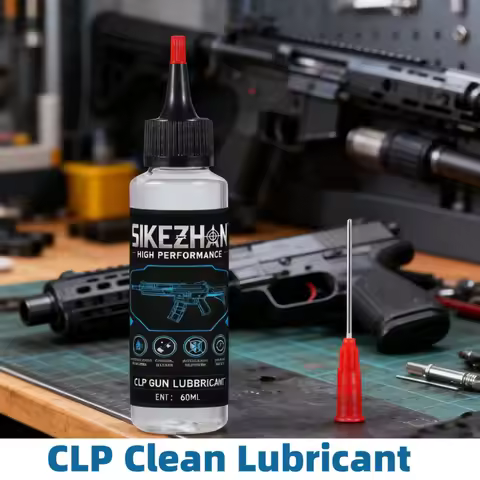 CLP Clean Lubricant ＆Preservative All in One Gun Lubricating Oil with Precision Needle Tip Oiler for