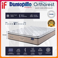 IF Dunlopillo COMFORT SuperBack 12" Cool Pocket SuperCoil Single Super Single Queen King Size Mattre