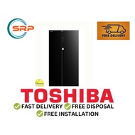 Toshiba GR-RS780WE-PGX(22) 545L Side by Side Fridge