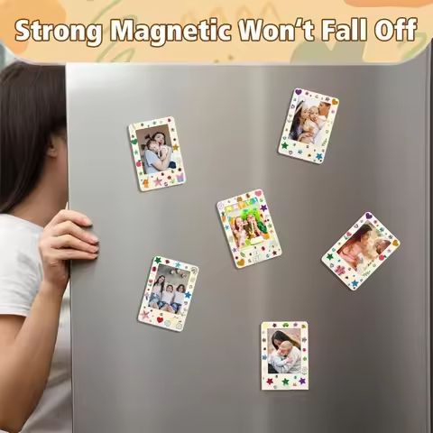 With Stickers DIY Wooden Picture Frames Wooden Material with Color Pen Unfinished Wooden Craft Frame