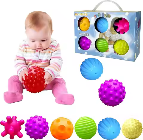 Sensory Balls for Baby Sensory Baby Toys 1 2 Years Old Activity Textured Multi Soft Ball Montessori 