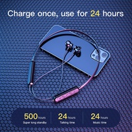 Bluetooth Headphones w/Mic, Wireless Sports Earphones for Running, Gym, Workout, 8 Hour Music Time  