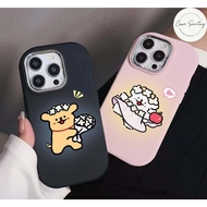 Softcase Aesthetic Dog Couple for Vivo Y19s Y32 Y22 Y22s 2022 Y27 Y36 Y27s Y02 Y02T Y03 Y18 Y16 Y17s