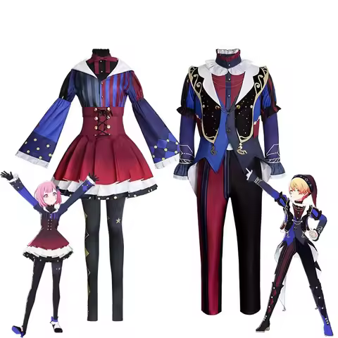 Anime Project Sekai Tenma Tsukasa Otori Emu Cosplay Costume Character Outfit Stage Kawaii Party Hall