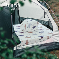 BUHO布歐 露營專用法蘭絨充氣床墊床包 150x200cm(M)不含枕套