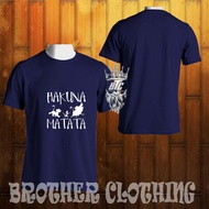Kaos TSHIRT NAVY HAKUNA MATATA - SEKAWAN CLOTHING