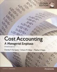 Cost Accounting：A Managerial Emphasis （GE）