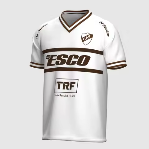 New Arrive Camiseta de juego titular PLATENSE 2025 Football Jersey Man Women Sport T-Shirt Comfort B