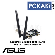 [RETAIL PACK] ASUS PCE-AX3000 DUAL BAND PCI-E WIFI 6 (802.11AX) 160MHZ BLUETOOTH 5.0 WPA3 NETWORK SECURITY AX3000 PCIE
