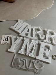 Marry Me Deco 燈牌