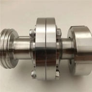 DIN11851 German standard butterfly valve DN15/DN20/DN25/DN32/Dn40/DN50 flat joint nut stainless stee