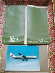 飛機名信片1970日航747。連証件套。5元平郵