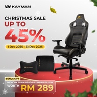 Kayman Chairs - Perform Series l Gaming Chair Office Chair Kerusi Gaming | Ready Stock | 3 Years Off
