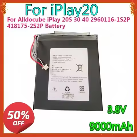 For Alldocube iPlay 20S 30 40 Iwork10 Pro Book13 i9 2960116-1S2P 418175-2S2P i15-TD BL-IP40 3449119-