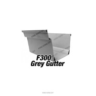 1 METER ARENSI MARLEY F300 / F370 UPVC Rainwater Gutter Rain Gutter Grey Brown Salur Air