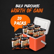 20packs x Pre-Cooked Chicken Breast by Chicken Clean 24 – up to 20 Tasty Varieties