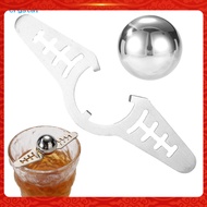 CRY-Espresso Cooling Ball Kit Espresso Coffee Cooler with Reusable Ice Sphere Stainless Steel Chille