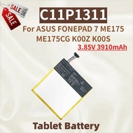 High Quality C11P1311 Tablet Battery 3.85V 3910mAh For ASUS FONEPAD 7 K00Z K00S ME175 ME175CG Brand 