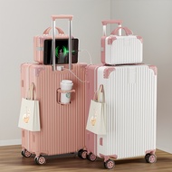 【1994HOME】2 in 1 Luggage Password Case Trolley Case Retro Case Male Student Suitcase Universal Wheel