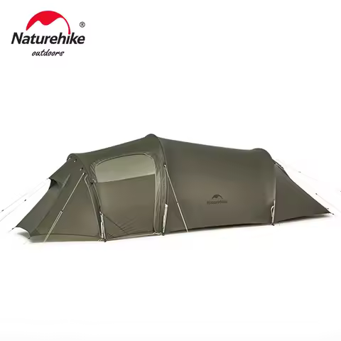 Naturehike Opalus UL Tent 2 3 Person Camping Tent 15D Ultralight Tunnel Tent Outdoor Hiking Travel T