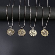 Barcelona Juventus Real Madrid Necklace Pendant Greater Paris City Liverpool Arsenal Barcelona Retro