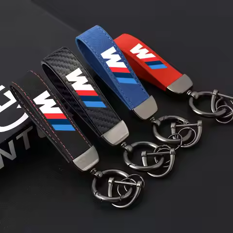 Car Key Case Ring High Quality Carbon Fibre Keychain For BMW M E30 E39 E46 E90 E93 E60 F10 M5 M6 M7 