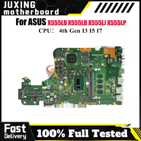 X555LD Laptop Motherboard For ASUS W519L FL5800L DX992L X555LJ FL5600L R556L VM590L R557L X555LB VM5
