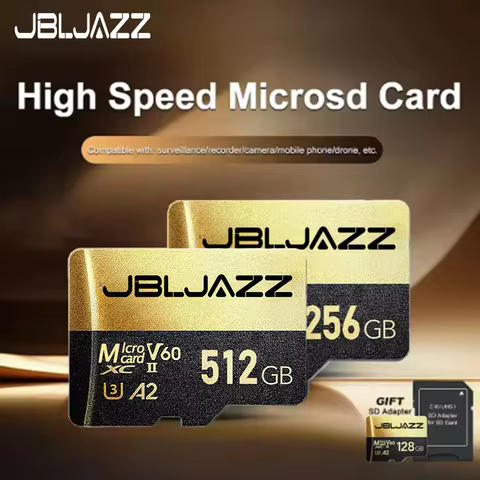 Micro SD Card Mini Memory Class 10 High Speed 1TB Ultra-HD Video A2 TF Flash Card MicroSD for Xiaomi