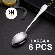 Plain Thick Tablespoons, 6 pieces