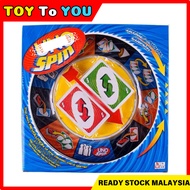 Ready Stock  Uno Spin Board Game Family Game Mainan Budak Kids Toy Educational 