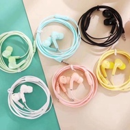 Wired Earphones 3.5mm Sound Insulation Macaron Wired Earphones U38 Wired Earphones With Microphone