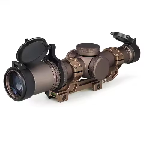 Airsoft Scope 1-6x24IR Rifle Scope Sight Magnifier Riflescope Night Hunting Scopes Sniper Rifle Scop