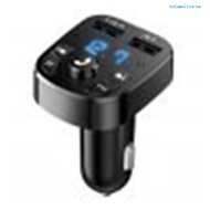 ||HL||Dual USB Bluetooth-compatible 5.0 Receiver FM Transmitter Car MP3 Player Kit Quick Charger