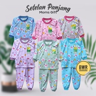 Moms Gift Flamingo Long Set ( 0-4 years) Children's Pajama Set - BWR